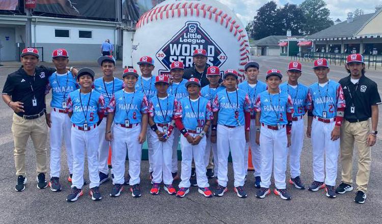 Equipo de Panamá en el Mundial de Williamsport.