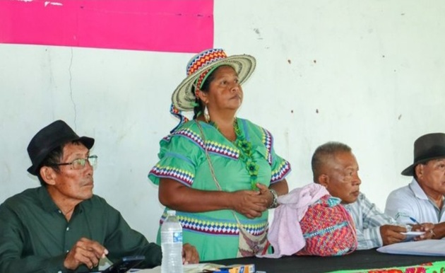 Líderes indígenas no descartan convocar a manifestaciones para defender las tierras. 