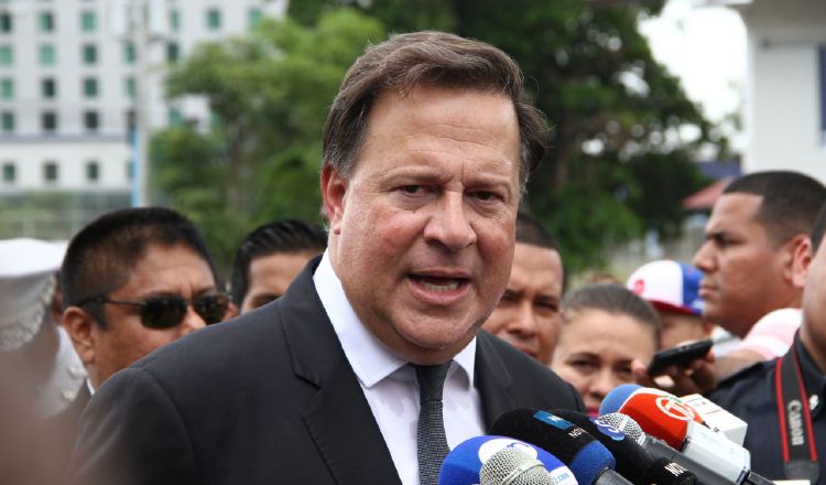 Expresidente Juan Carlos Varela.