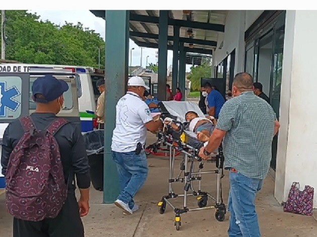 Los pacientes graves fueron llevados al cuarto de urgencias del hospital doctor Luis 