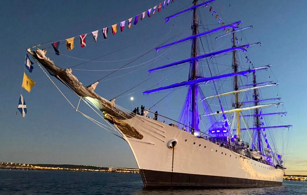 La fragata pasó a convertirse en buque museo de la Armada Argentina.