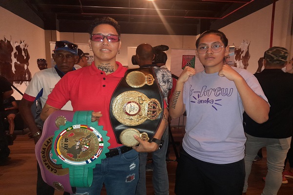 Chantal 'La Fiera' Martínez y Sarah Anti se enfrentarán en el Chiriquí Mall. Foto: José Vásquez