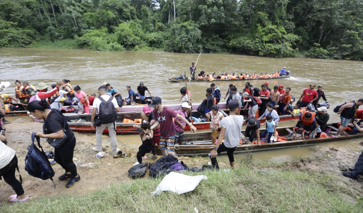 Este año se ha roto el récord de personas migrantes que han pasado por la selva del Darién.  