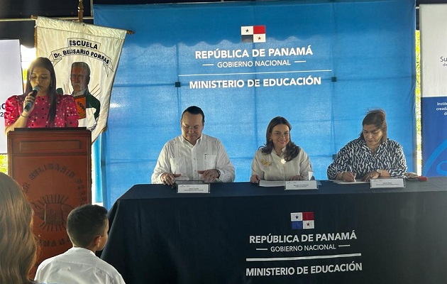 El plan piloto se pondrá en marcha inicialmente en unas 40 escuelas. Foto: Cortesía/ Meduca