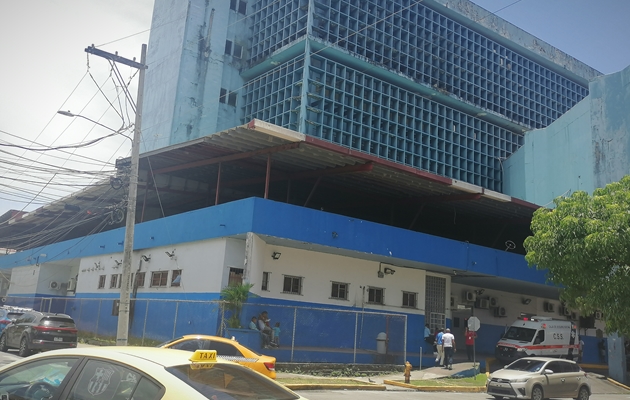 Los cuartos de emergencias operan en el hospital Manuel Amador Guerrero. Foto / Diómedes Sánchez.