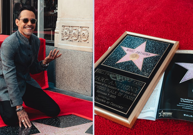 Marc Anthony already has a star on the Walk of Fame
