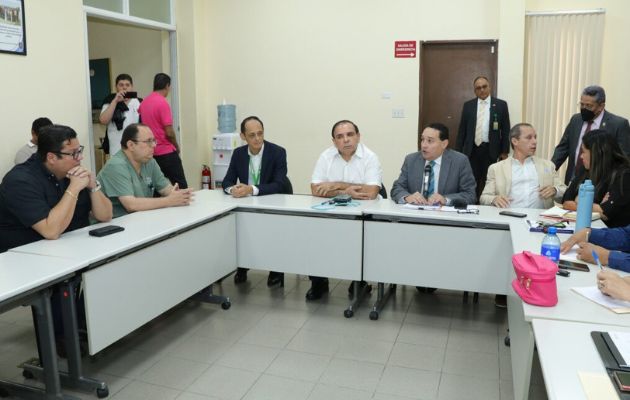 En la reunión participaron delegados de varios gremios médicos. Foto: Cortesía Minsa