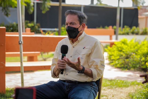 Cortizo participó de conversatorio con medios de comunicación en la provincia de Herrera, durante una gira de trabajo.