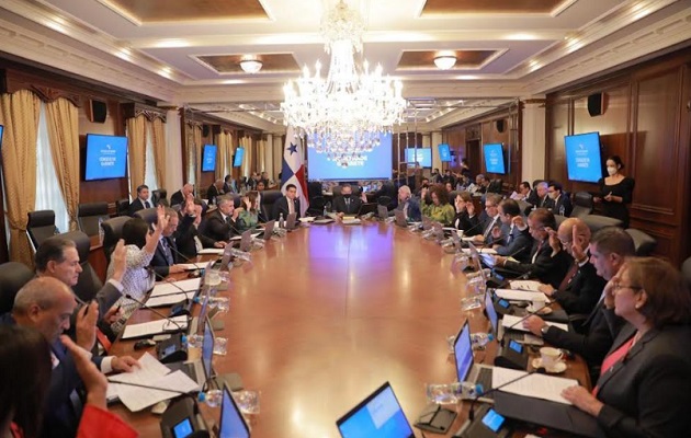 Este lunes se celebró consejo de gabinete. Foto: Cortesía/Presidencia