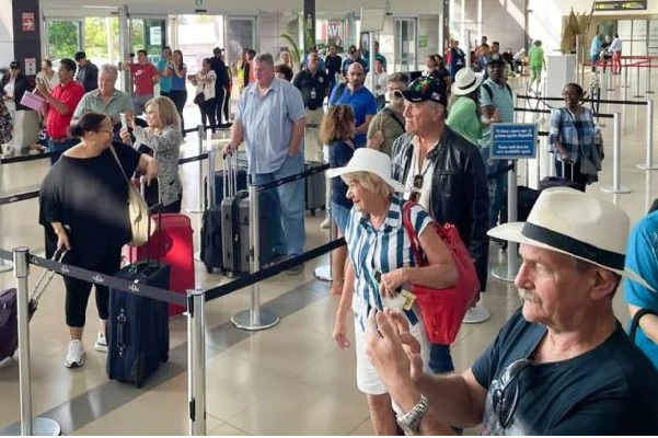 Los viajeros se han visto afectados con la protesta en las instalaciones del Aeropuerto Enrique Malek de David. Foto. Ilustrativa