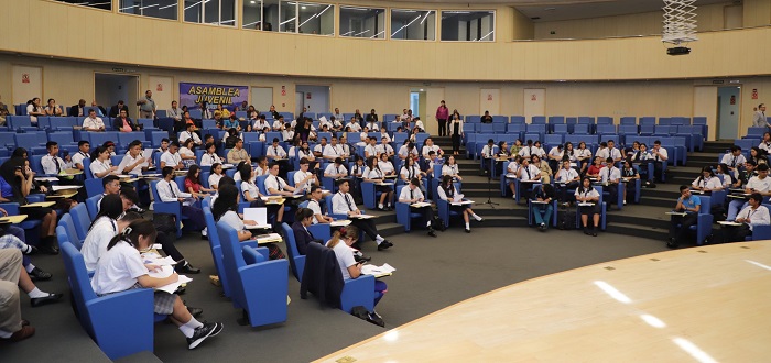 La Asamblea Juvenil se realizó en este mes de septiembre, con varias actividades. Foto: Cortesía Asamblea Nacional