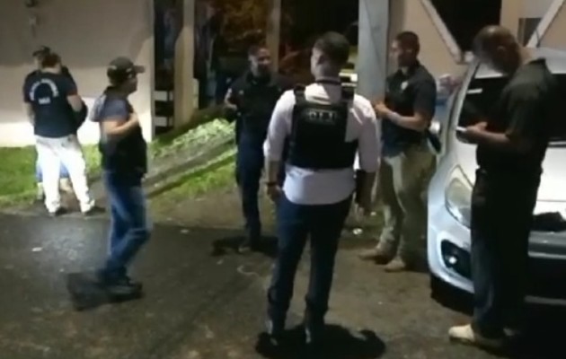 El lugar donde se dio el ataque se llenó de agentes de la Policía Nacional. Foto: Diomedes Sánchez 