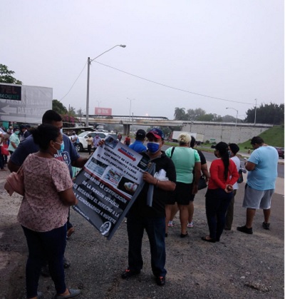 Divisa es el punto donde los pacientes han realizado sus últimas protestas. Foto: Cortesía