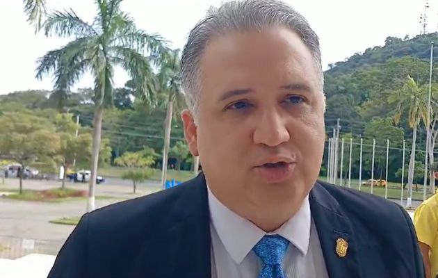 El abogado Alfredo Vallarino.