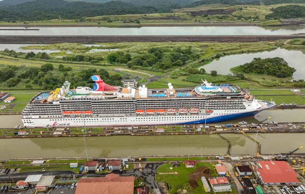  Los cruceros programan y reservan sus tránsitos hasta con un año de antelación. Foto: Cortesía Canal de Panamá