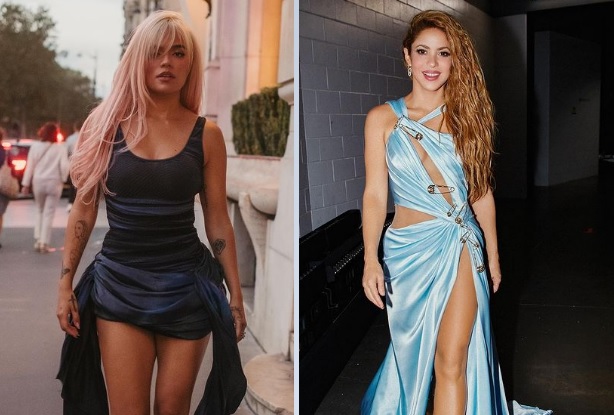 Karol G y Shakira, están en esta lista de más nominados. Foto: Instagram