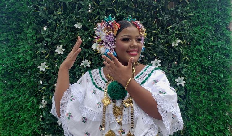 Aimeth Aguilar, sovereign of ‘Toro Guapa’ in 2023. Aimeth Aguilar, sovereign of ‘Toro Guapa’ in 2023.