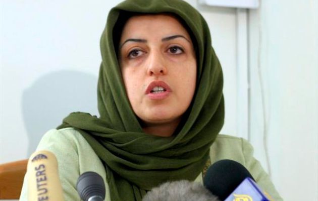 La activista iraní Narges Mohammadi. Foto: EFE