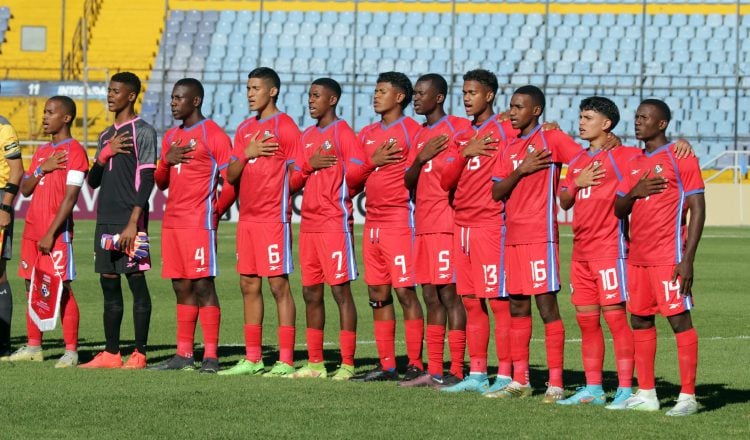 Jugadores del equipo nacional Sub-17 Foto: Cortesía