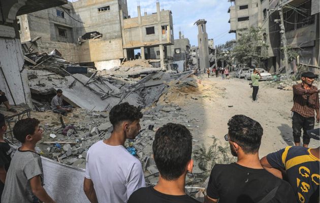 Guterres volvió a condenar los ataques del grupo islamista Hamás contra pueblos israelíes en la periferia de Gaza. Foto: EFE
