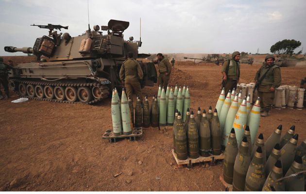 Más de 1.500 personas han muerto ya en la guerra entre Israel y las milicias de Hamás, con unos 6.400 heridos en total. Foto:EFE
