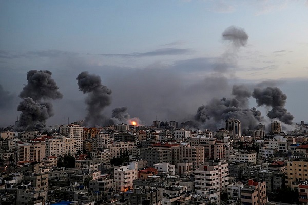 Gaza continúa siendo bombardeada por el ejército israelí. Foto: EFE