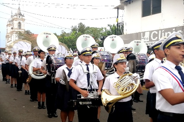 La delegación regresará justo un día antes de uno de sus principales compromisos locales, el desfile de fundación del distrito de Chitré, que se celebra cada 19 de octubre. Foto. Thays Domínguez