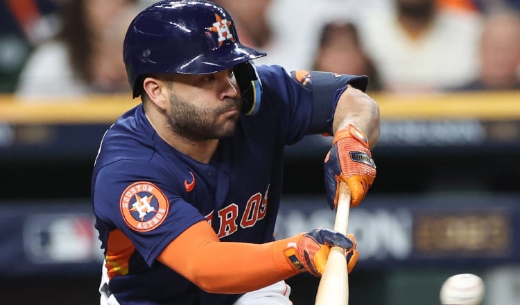 José Altuve de los Astros de Houston. Foto: EFE