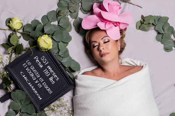 Fotografía que se hizo Delyanne Arjona por su cumpleaños. Foto: Instagram / @delyannearjona
