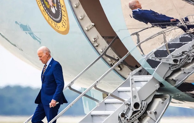 El viaje de Biden fue anunciado anoche por sorpresa por el secretario de Estado, Antony Blinken. Foto: EFE