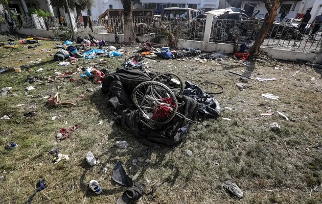 The US attributes the attack on the hospital to Islamic Jihad