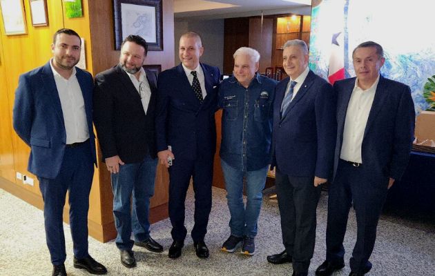 Un encuentro con la comunidad italiana en Panamá. Foto: Cortesía