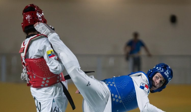 Panameña derrotó a la  venezolana Alexmar Sulbarán para llevase el bronce. Foto: COP