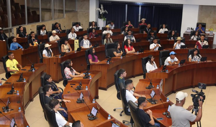 La joven chorrerana participó en la Asamblea Juvenil que se realizó en la ciudad capital en septiembre pasado. Archivo