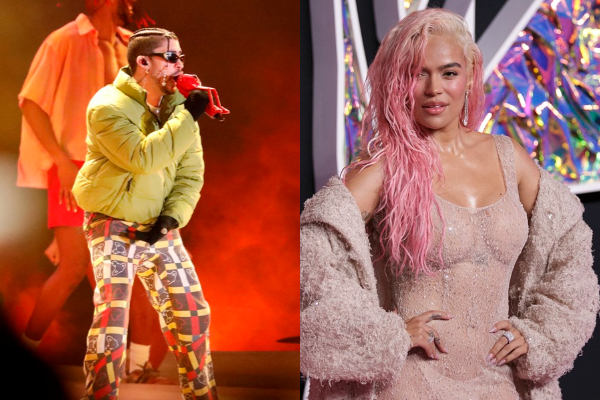 Bad Bunny and Karol G, the most popular performers in Spain Bad Bunny and Karol G, the most popular performers in Spain