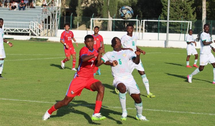 Panamá no pudo contra Senegal en juego de fogueo. Foto: Fepafut