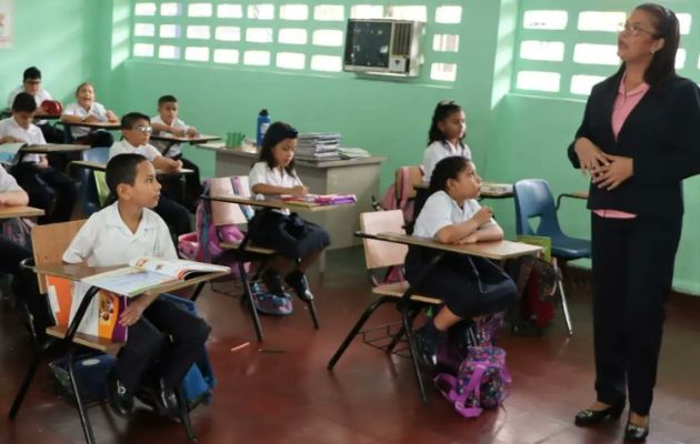 Las clases están suspendidas desde ayer lunes. Foto: Meduca