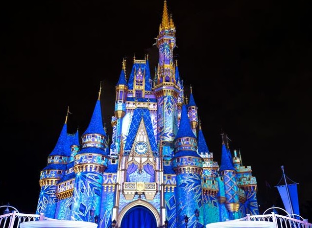 Disney donde se muestra el Castillo de Cenicienta. Foto: EFE