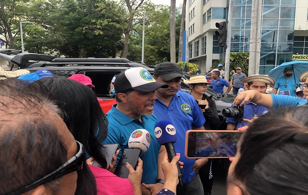 Los docentes anunciaron para el jueves una marcha familiar hacia la presidencia de la República. Foto: Cortesía