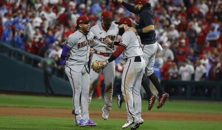 Arizona eliminó a Filis y se ganó el título en la Nacional. Foto: EFE