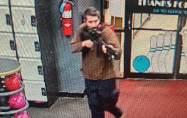 El sospechoso del tiroteo en Maine, en una foto difundida por la Oficina del Sheriff. Foto: EFE