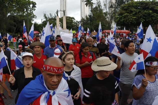 Las manifestaciones no se han detenido desde hace una semana. Foto: Víctor Arosemena