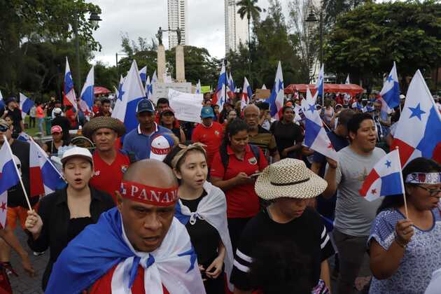 Las manifestaciones no se han detenido desde hace una semana. Foto: Víctor Arosemena 