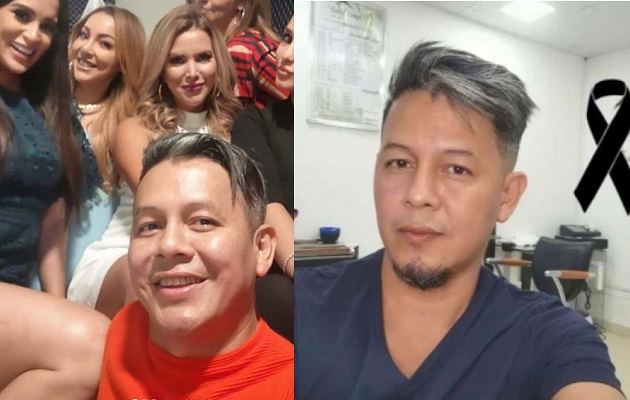 Amigas del maquillista expresaron su consternación.