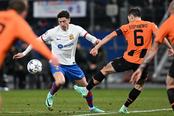 Shakhtar surprised Barcelona in the Champions League