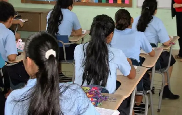 Los estudiantes llevan  cerca de dos semanas sin recibir clases presenciales. 