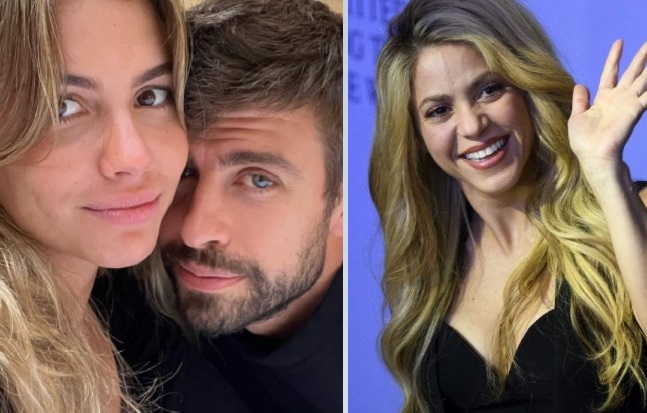 Clara chia, Piqué y Shakira. Fotos