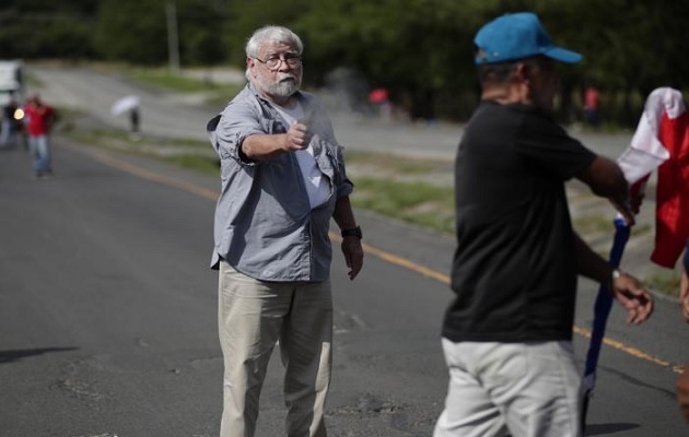 Reporteros de EFE cubrían los cierres en la Interamericana cuando ocurrieron los asesinatos. Foto: Bienvenido Velasco/EFE