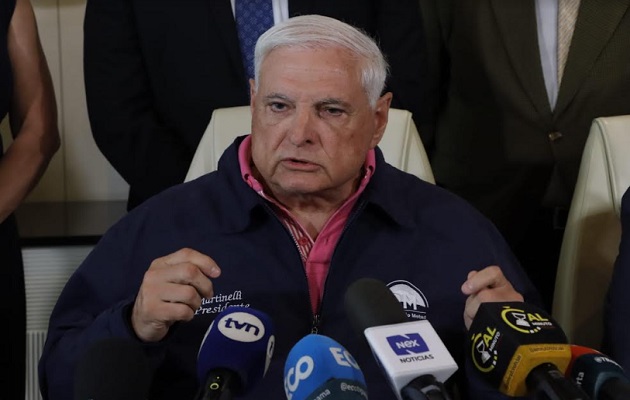 Ricardo Martinelli lamentó la ingobernabilidad que hay en el país. Foto: Víctor Arosemena