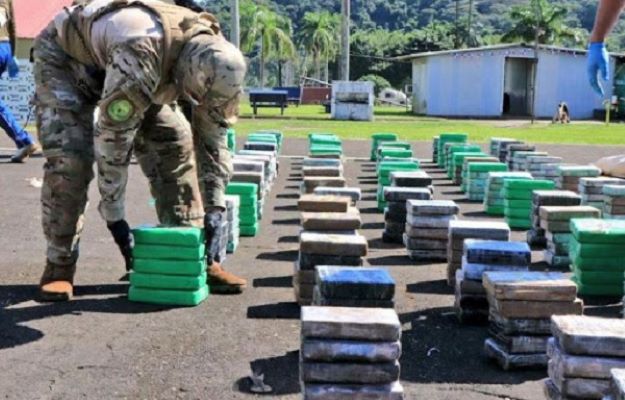 Panamá incautó en 2022 la cantidad histórica de 138,41 toneladas de drogas, de las que 108,82 eran de cocaína.